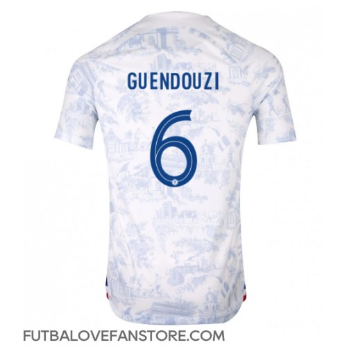 Francúzsko Matteo Guendouzi #6 Vonkajší futbalový dres MS 2022 Krátky Rukáv